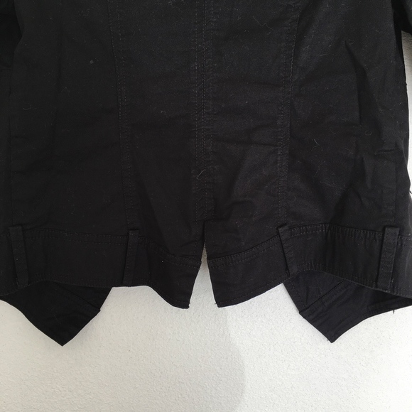 EDC by Esprit Black Cropped Jacket Mid Sleeve - Picture 5 of 8